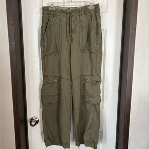 Pilcro Olive Cargo Pants